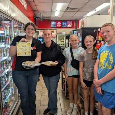Community Thank you- Casey's