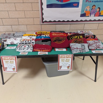 Jeff's Spirit Wear Drive