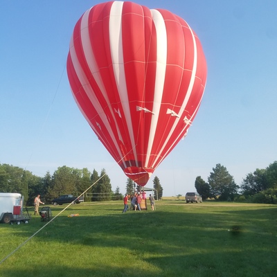 Hot air balloon rides