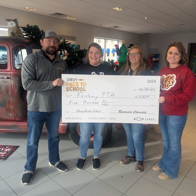 Riverside Chevrolet Back To School Sponsorship