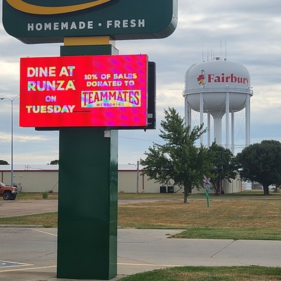 Runza Sign