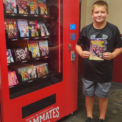 Wylee - 1st book recipient!