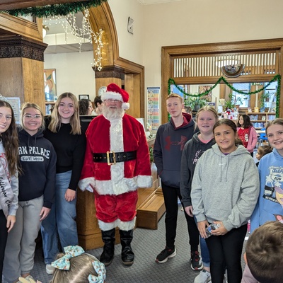 Putting on Christmas at the Library