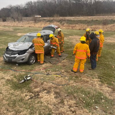 Diller Fire Extrication Training