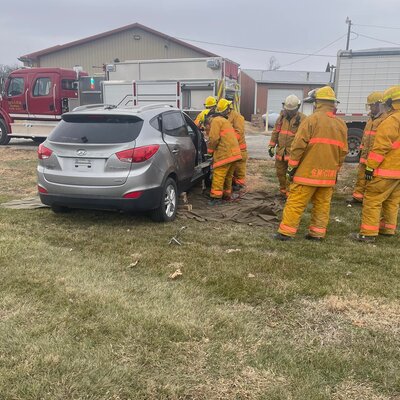 Diller Fire Extrication Training