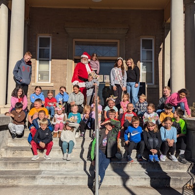 Putting on Christmas at the Library